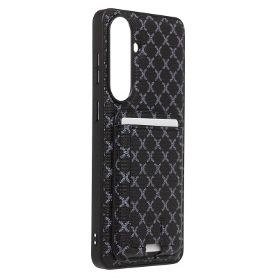 Чехол-накладка c картхолдером для Samsung S947B Galaxy S26 Plus (Черный) SM022 SafeMag