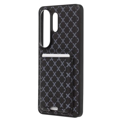 Чехол-накладка c картхолдером для Samsung S948B Galaxy S26 Ultra (Черный) SM022 SafeMag