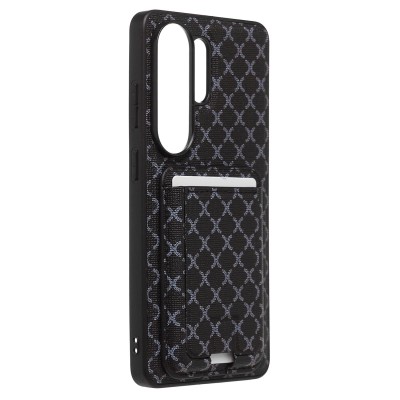 Чехол-накладка c картхолдером для Samsung S948B Galaxy S26 Ultra (Черный) SM022 SafeMag