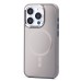 Чехол-накладка для Apple iPhone 15 Pro (Золотой Титан) SM023 SafeMag
