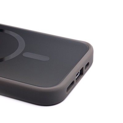Чехол-накладка для Apple iPhone 15 Pro (Золотой Титан) SM023 SafeMag