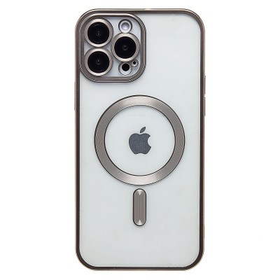 Чехол-накладка для Apple iPhone 13 Pro Max (Титан) SM027 SafeMag