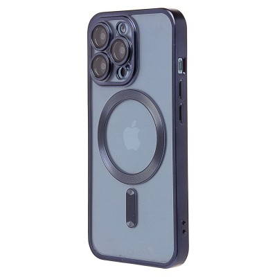 Чехол-накладка для Apple iPhone 13 Pro (Синий Титан) SM027 SafeMag