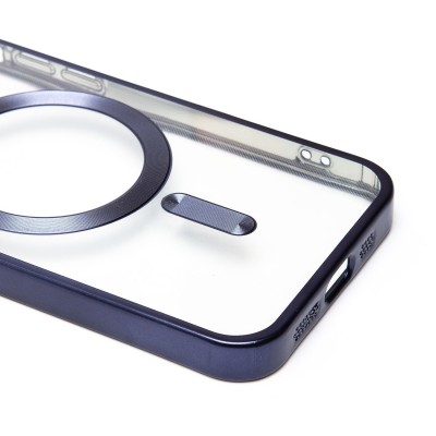 Чехол-накладка для Apple iPhone 13 Pro (Синий Титан) SM027 SafeMag