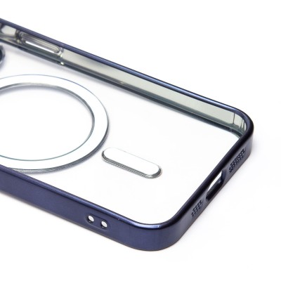 Чехол-накладка для Apple iPhone 13 Pro (Синий Титан) SM027 SafeMag