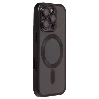 Чехол-накладка для Apple iPhone 16 Pro (Черный) SM027 SafeMag