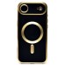 Чехол-накладка для Apple iPhone 17 Air (Светло-золотистый) SM027 SafeMag