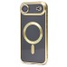 Чехол-накладка для Apple iPhone 17 Air (Светло-золотистый) SM027 SafeMag