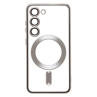 Чехол-накладка для Samsung S911 Galaxy S23 (Серебристый) SM027 SafeMag