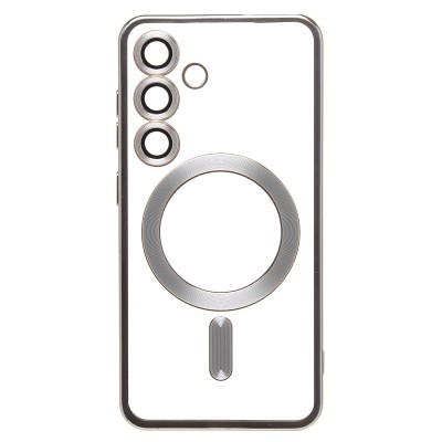 Чехол-накладка для Samsung S921 Galaxy S24 (Серебристый) SM027 SafeMag