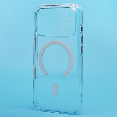 Чехол-накладка для Apple iPhone 17 Pro (Прозрачный) SM039 SafeMag