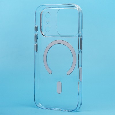 Чехол-накладка для Apple iPhone 17 Pro (Прозрачный) SM039 SafeMag