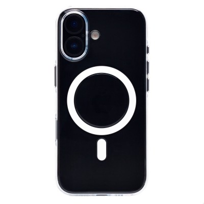 Чехол-накладка для Apple iPhone 17 (Прозрачный) SM039 SafeMag