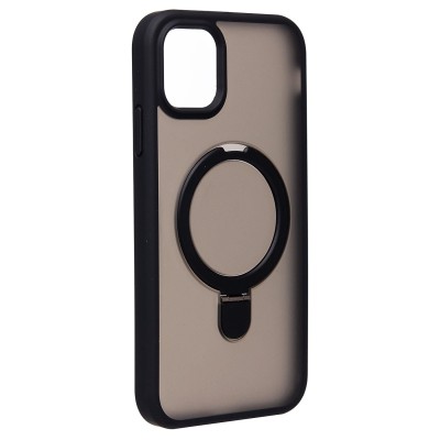 Чехол-накладка для Apple iPhone 11 (Черный) SM088 SafeMag Чехол-накладка для Apple iPhone 11 (Черный) SM088 SafeMag