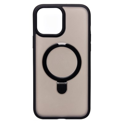 Чехол-накладка для Apple iPhone 12 Pro Max (Черный) SM088 SafeMag