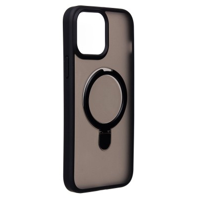 Чехол-накладка для Apple iPhone 12 Pro Max (Черный) SM088 SafeMag