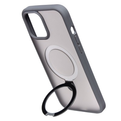 Чехол-накладка для Apple iPhone 12 Pro Max (Серый) SM088 SafeMag