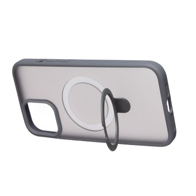 Чехол-накладка для Apple iPhone 12 Pro Max (Серый) SM088 SafeMag