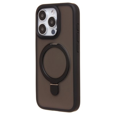Чехол-накладка для Apple iPhone 15 Pro (Черный) SM088 SafeMag