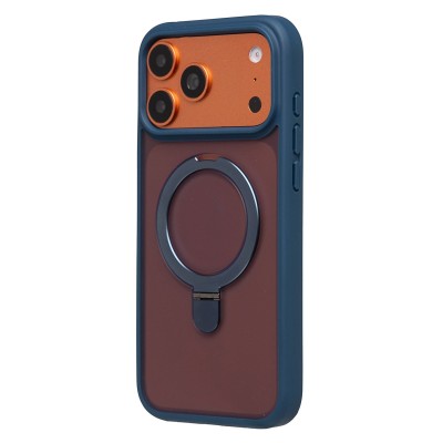 Чехол-накладка для Apple iPhone 17 Pro Max (Темно-синий) SM088 SafeMag