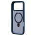 Чехол-накладка для Apple iPhone 17 Pro Max (Темно-синий) SM088 SafeMag