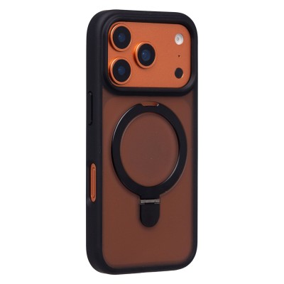 Чехол-накладка для Apple iPhone 17 Pro (Черный) SM088 SafeMag