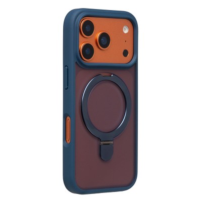Чехол-накладка для Apple iPhone 17 Pro (Темно-синий) SM088 SafeMag