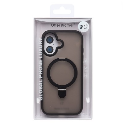 Чехол-накладка для Apple iPhone 17 (Черный) SM088 SafeMag