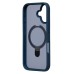 Чехол-накладка для Apple iPhone 17 (Темно-синий) SM088 SafeMag