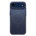 Чехол-накладка для Apple iPhone 17 Air (Темно-синий) SM090 AG-Glass