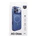Чехол-накладка для Apple iPhone 17 Air (Темно-синий) SM090 AG-Glass