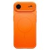 Чехол-накладка для Apple iPhone 17 Air (Оранжевый) SM090 AG-Glass