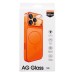 Чехол-накладка для Apple iPhone 17 Air (Оранжевый) SM090 AG-Glass