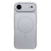 Чехол-накладка для Apple iPhone 17 Air (Серебристый) SM090 AG-Glass