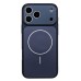 Чехол-накладка для Apple iPhone 17 Pro Max (Темно-синий) SM090 AG-Glass