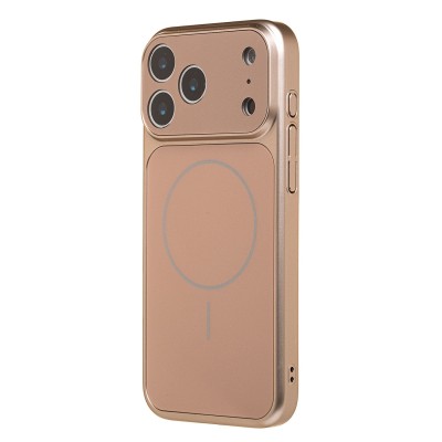Чехол-накладка для Apple iPhone 17 Pro Max (Золото) SM090 AG-Glass