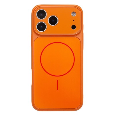 Чехол-накладка для Apple iPhone 17 Pro Max (Оранжевый) SM090 AG-Glass