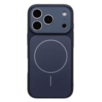 Чехол-накладка для Apple iPhone 17 Pro (Темно-синий) SM090 AG-Glass