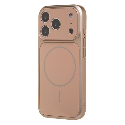 Чехол-накладка для Apple iPhone 17 Pro (Золото) SM090 AG-Glass