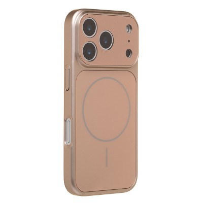 Чехол-накладка для Apple iPhone 17 Pro (Золото) SM090 AG-Glass