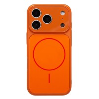 Чехол-накладка для Apple iPhone 17 Pro (Оранжевый) SM090 AG-Glass