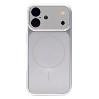 Чехол-накладка для Apple iPhone 17 (Серебристый) SM090 AG-Glass