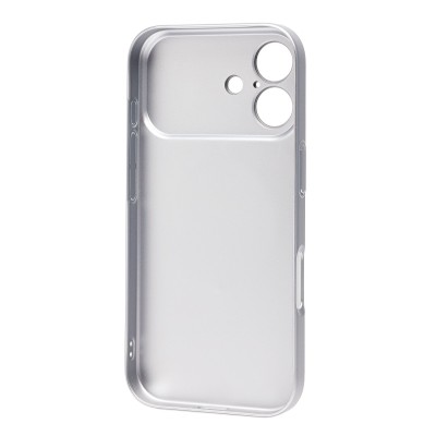 Чехол-накладка для Apple iPhone 17 (Серебристый) SM090 AG-Glass