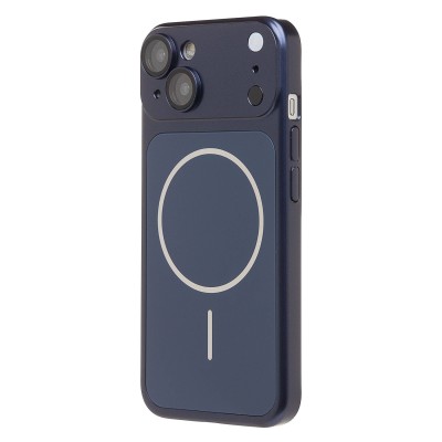 Чехол-накладка для Apple iPhone 14 (Темно-синий) SM091 AG-Glass SafeMag Чехол-накладка для Apple iPhone 14 (Темно-синий) SM091 AG-Glass SafeMag