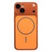 Чехол-накладка для Apple iPhone 14 (Оранжевый) SM091 AG-Glass SafeMag