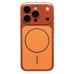 Чехол-накладка для Apple iPhone 15 Pro (Оранжевый) SM091 AG-Glass SafeMag