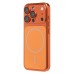 Чехол-накладка для Apple iPhone 15 Pro (Оранжевый) SM091 AG-Glass SafeMag