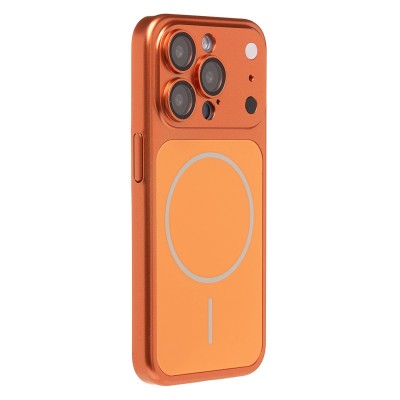Чехол-накладка для Apple iPhone 15 Pro (Оранжевый) SM091 AG-Glass SafeMag