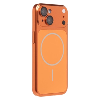 Чехол-накладка для Apple iPhone 15 (Оранжевый) SM091 AG-Glass SafeMag Чехол-накладка для Apple iPhone 15 (Оранжевый) SM091 AG-Glass SafeMag