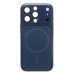 Чехол-накладка для Apple iPhone 16 Pro (Темно-синий) SM091 AG-Glass SafeMag